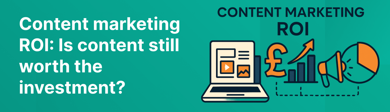 how to figure out content marketing roi